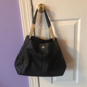 Black coach bag